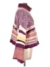 Fate Color Block Purple Pullover Sweater Size L - photo 4