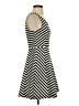 Express Stripes Black Casual Dress Size XS - photo 4