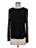 Anne Klein Black Long Sleeve Top Size S - photo 1
