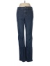 Chico's Chevron-herringbone Blue Jeans Size 10 - photo 1