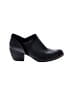 Korks 100% Leather Black Ankle Boots Size 7 - photo 1