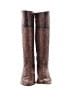 Bally 100% Leather Brown Boots Size 7 1/2 - photo 2