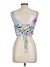Lulus 100% Polyester Blue Sleeveless Top Size L - photo 2
