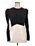 A.L.C. 100% Cotton Black Long Sleeve Top Size XL - photo 1