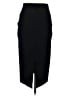 St. John Solid Black Formal Skirt Size 4 - photo 2