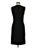 Pure Navy 100% Polyester Solid Black Cocktail Dress Size 6 - photo 2