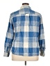 Pendleton Checkered-gingham Blue Long Sleeve Button-Down Shirt Size XL - photo 2