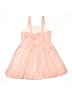 Rare Editions 100% Polyester Checkered-gingham Pink Dress Size 7 - photo 2