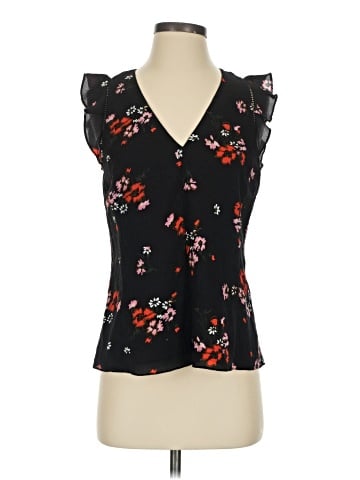Rebecca Taylor Sleeveless Silk Top (view 1)