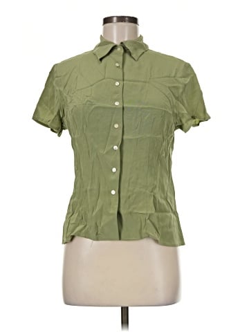 Casual Corner Short Sleeve Silk Top (view 1)