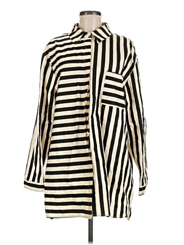 Princess Polly Long Sleeve Button-Down Shirt (view 1)