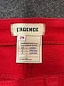 L'Agence Red Casual Pants Size 29 waist - photo 7
