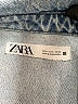Zara Blue Denim Jacket Size S - photo 6