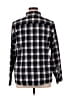 L.L.Bean Plaid Black Long Sleeve Button-Down Shirt Size XL - photo 2