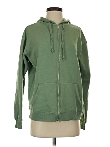 Essentials by Full Tilt Zip Up Hoodie (view 1)