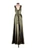 Unbranded Metallic Green Cocktail Dress Size 0 - photo 2
