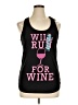 Chin Up Black Tank Top Size XL - photo 1