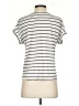 Green Envelope Stripes Ivory Short Sleeve T-Shirt Size XS - photo 2
