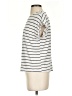 Green Envelope Stripes Ivory Short Sleeve T-Shirt Size XS - photo 5