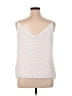 1.State 100% Polyester Ivory Sleeveless Blouse Size XL - photo 2