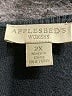 Appleseeds Black 3/4 Sleeve Top Size 2X - photo 7