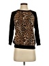 Express Animal Print Black Pullover Sweater Size S - photo 1