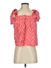 Ulla Johnson 100% Cotton Pink Short Sleeve Blouse Size 2 - photo 1