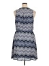 Maurices 100% Polyester Chevron-herringbone Blue Casual Dress Size XL - photo 2