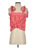 Ulla Johnson 100% Cotton Pink Short Sleeve Blouse Size 2 - photo 2