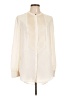 Leifsdottir 100% Polyester Solid Ivory Long Sleeve Blouse Size 12 - photo 1