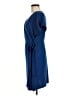 Bobeau Solid Blue Cocktail Dress Size M - photo 5