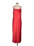 Old Navy 100% Polyester Solid Red Casual Dress Size M - photo 1