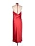 Old Navy 100% Polyester Solid Red Casual Dress Size M - photo 2