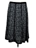 NYCC Print Black Casual Skirt Size M - photo 1