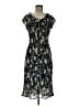 Ricki's 100% Polyester Paisley Black Cocktail Dress Size M - photo 1