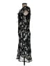Ricki's 100% Polyester Paisley Black Cocktail Dress Size M - photo 5
