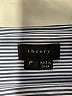 Theory Chevron-herringbone Blue Long Sleeve Button-Down Shirt Size P (petite) - photo 7
