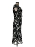 Ricki's 100% Polyester Paisley Black Cocktail Dress Size M - photo 4