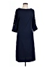 Next Solid Blue Casual Dress Size 10 - photo 1