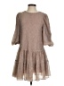 Mustard Seed 100% Polyester Tan Casual Dress Size S - photo 1