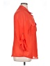 Como Black 100% Polyester Orange 3/4 Sleeve Blouse Size 1X - photo 4