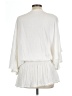 Unbranded 100% Rayon White Casual Dress Size L (estimated) - photo 2