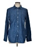 Talbots Blue Long Sleeve Button-Down Shirt Size L - photo 1