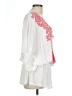Unbranded 100% Rayon White Casual Dress Size L (estimated) - photo 4