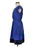 Pink Rose 100% Polyester Color Block Blue Casual Dress Size S - photo 5