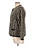 Crystal-Kobe 100% Acrylic Houndstooth Brown Cardigan Size L - photo 5