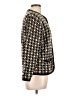 Crystal-Kobe 100% Acrylic Houndstooth Brown Cardigan Size L - photo 4