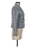Mario Serrani Print Blue Blazer Size 6 - photo 4