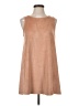 Forever 21 Solid Tan Casual Dress Size S - photo 1