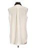 Apt. 9 Ivory Sleeveless Button-Down Shirt Size L - photo 2